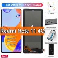 6.43" Display For Xiaomi Redmi Note 11 LCD Display Touch Screen Digitizer Assembly For 2201117TG, 22