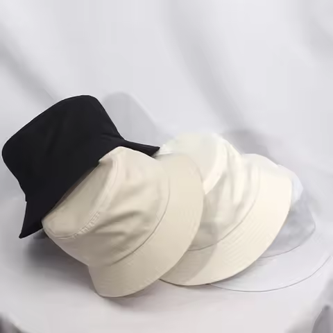 Pure cotton sun hat large size boonie cap women big size bucket hat men plus size fisherman hats 56c