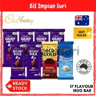 Cadbury Milk Chocolate 180g Made in Coklat Bar Cadbury Import Coklat Cadbury