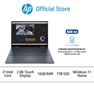 Baru HP ENVY X360 Laptop 13-bf0123TU - 12th Gen Core I7 - 16 GB RAM -