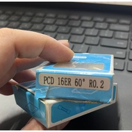PCD 16ER 60 degree lathe chip, PCD 16IR 60 degree