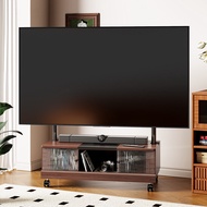 ตู้ทีวีเคลื่อนที่พร้อมล้อสำหรับทีวี 85 นิ้ว