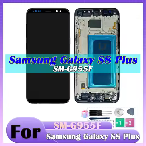 TFT S8 Plus LCD Display Screen Replacement ,for Samsung Galaxy S8 Plus S8+ G955 G955F G955FD lcd Dis