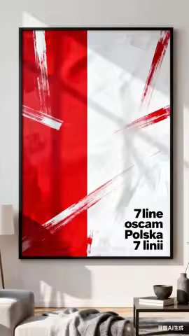 Custom photo canvas poster Poland 8-line Poland Oscam Germany Slovakia Austria Europe Oscam Clines 8