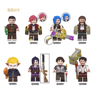 Mini Jinx Jayce Caitlyn Vi Victor Block Toys Lol Figures Building Bricks Game TV Collectable Toys