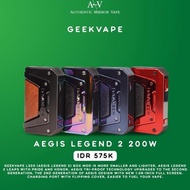 Terjangkau Aegis Legend 2 200W Mod Only Authentic By Geek Vape