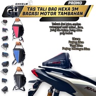 HEXA STRAP BAG ADDITIONAL LUGGAGE3m FOR TOURING MOTORCYCLES