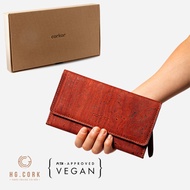 WOMEN CORK WALLET SLIM, Made in Portugal - Corkor CK273 - Cork wallet is a sleek vegan wallet