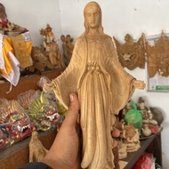 Patung Bunda Maria - Patung Bunda Maria Kayu - Patung Rohani 