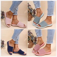 Women's Summer Sandals - Stretch Fabric Comfortable Flats