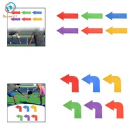 [gwaunyr] 6x  Line Markers Directional  Sticker Badminton Court Training Equipment  Marking Lines fo