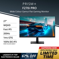 PRISM+ F270i PRO | 27" IPS 200Hz 1ms WQHD Gaming Monitor [2560 x 1440]