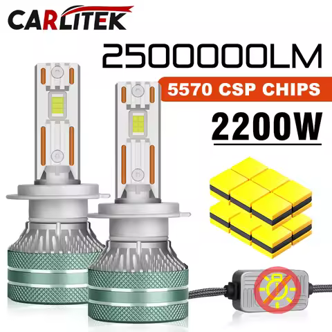 2200W 2500000LM K9C Pro H7 H4 H11 Led Lamp Bigger Copper Tube Led Lights H1 HB3 9005 HB4 9006 12V Fo