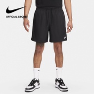 Nike Mens Club Flow Shorts - Black ไนกี้ กางเกงขาสั้นผู้ชาย Club Flow - สีดำ