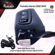 NVX V1 NVX V2 Nmax V2Left Side Handle Switch High Beam PASS /Hazard Signal Light ,Double Signal/ NVX