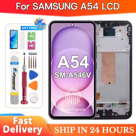 OLED Display for Samsung A54 5G LCD A546B A546E A546U Display Touch Screen Digitizer Assembly For Sa
