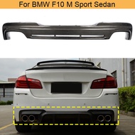 Carbon Fiber Rear Bumper Diffuser Lip For BMW 5 Series F10 M-Sport M-Tech 2012-2016 Rear Bumper Diff