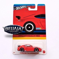 HOT WHEELS PORSCHE 718 CAYMAN G14 RED PORSCHE SERIES