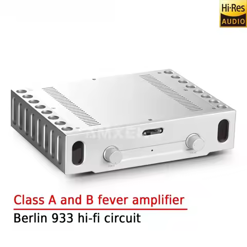 Berlin 933 HI-Fi Circuit Transistor Power Amplifier Classic 240w*2 Class A and B Fever Power Amplifi