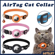 AirTag Compatible Cat Collar | Anti-Lost GPS Protective Case | Reflective Bell Cat Necklace
