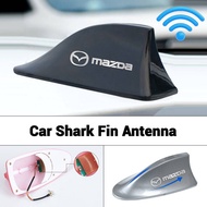 Car Logo Antenna for Mazda CX9 Atenza Axela RX7 MX3 MX5 Speed Protege Roof Shark Shape Fin Radio Sig