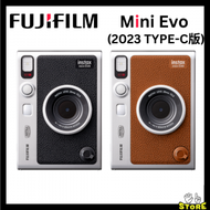 富士膠片 - Fujifilm Instax Mini Evo 兩用即影即有相機 - 2023 年最新Type C 版本 (平行進口) - 黑色