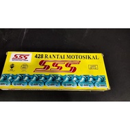 SSS 428 428h 122l 132l motorcycle drive rantai motor Y15 Y15ZR LC135 SRL rs150 rxz vf3i ex5