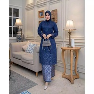 Nagita Sequin Kebaya Modern Kebaya Full Sequin Songket Span Skirt