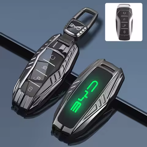 Car Key Case Cover Holder for BYD Second Song Pro Tang Dm QIn PLUS MAX Yuan Generation Atto 3 Han EV