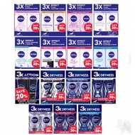 Ready Stock-Nivea Deadorant Roll On Twin Pack 50ml x2