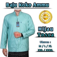 HIJAU Tosca Green Koko Ammu Shirt Koko Ammu Collection Muslim Koko Shirt