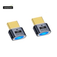 2Pcs -Compatible Dummy Plug 4K HDR Virtual Monitor EDID Headless Ghost Emulator Support 4k 60Hz 1080
