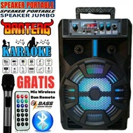 Speaker Bluetooth Karaoke Kimiso Qs-7801 Besar 8 Inchi Speaker | Kimiso Qs 7801-Speaker Bluetooth Ka
