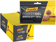Powerbar - PowerGel Shots - Raspberry - 24 x 60 g - High Carb Energy Gummies - Vitamin B6 - Caffeine