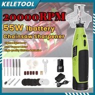 Chainsaw sharpener pengasah mata  mesin asah chainsaw gergaji kayu  asah chainsaw sharpener cordless