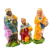 Christmas 2024 Plaster Christmas Statue of Three Kings (3 Kings) 30cm