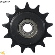 IRTJIFSSP Convex Idler Gear, 10mm Bore 1/2" Pitch 13 Tooth Chain Idler Sprocket, Durable C45 Carbon 