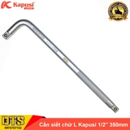 Cần siết chữ L Nhật Kapusi 1/2’’x14’’ 350m tay siết lực cong dạng chữ L vặn đầu tuýp đầu khẩu