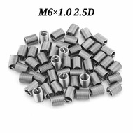 Recoil helicoil repair bolt thread 10. M6田1.0 2.5D stainless steel material