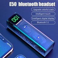 Wireless Earphones E50 Bluetooth V5.1 TWS Wireless Bluetooth Headphones In-Ear Music Sports Waterproof Headsets With Microphone