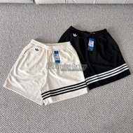 Adidas Originals Shorts 三葉草三條槓拼色抽繩 短褲