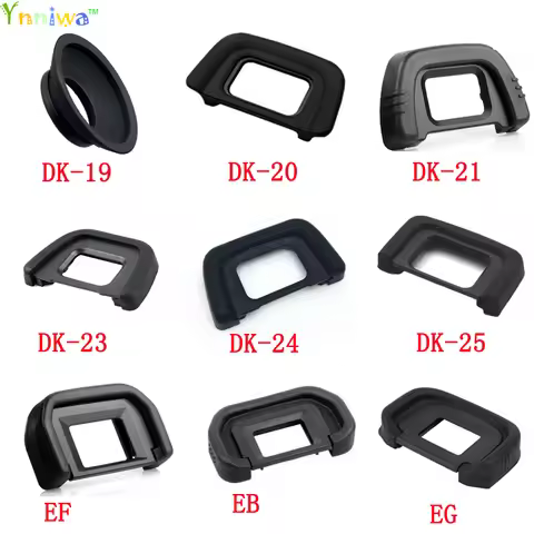 100pcs/lot DK-19 DK-20 DK-21 DK-23 DK-24 DK-25 EF EB EG DK-5 Rubber Eye Cup Eyepiece Eyecup for niko