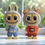 Large LEGO Labubu Doraemon Bricks 51cm Building Blocks Toys