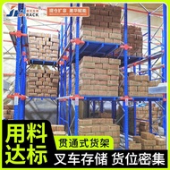 Heavy Duty Cold Storage Warehouse Racking, Cold Chain Warehouse Racking, Through-put Food Pallet Log