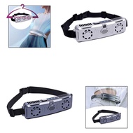 [deevoka] Personal Outdoor Size Fan 4 Speeds 2 USB Air Vents for Construction Workers