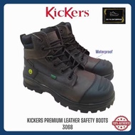 LIMITED EDITION Kickers Safety Boot TY2-3066 Original | Steel Toe Cap | Anti Slip | Zip Safety Shoes