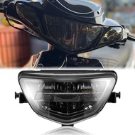 ควัน LED ไฟหน้าไฟสูงไฟต่ำสำหรับ Yamaha Y125ZR รถจักรยานยนต์12V ไฟหน้าขับรถไฟหน้า Assembly