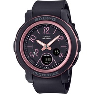 CASIO Womens Baby-G BGA-290RA-1AJF [BABY-G Ribbon Design] Round Watch Resin Digital Analog Quartz *B