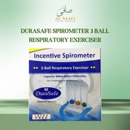 DuraSafe Spirometer 3 Ball Respiratory Exerciser