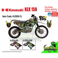 Kawasaki KLX S 150 Motor Sticker 08